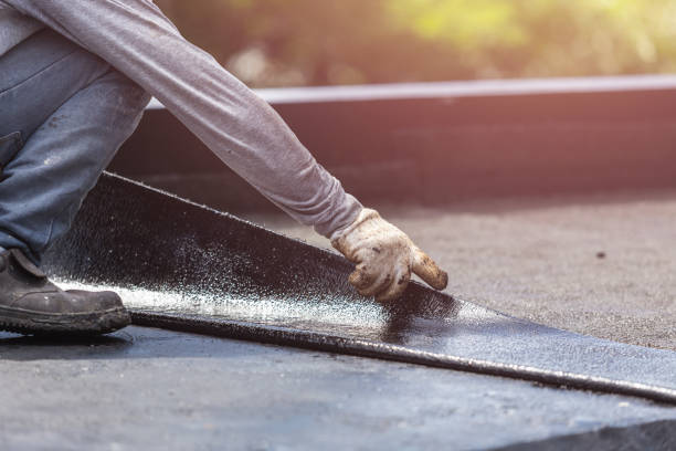 Professional Basement Waterproofing technician working in Southampton, PA
